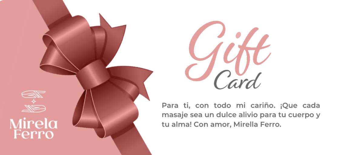 Gift Card Mirela Ferro Masajes